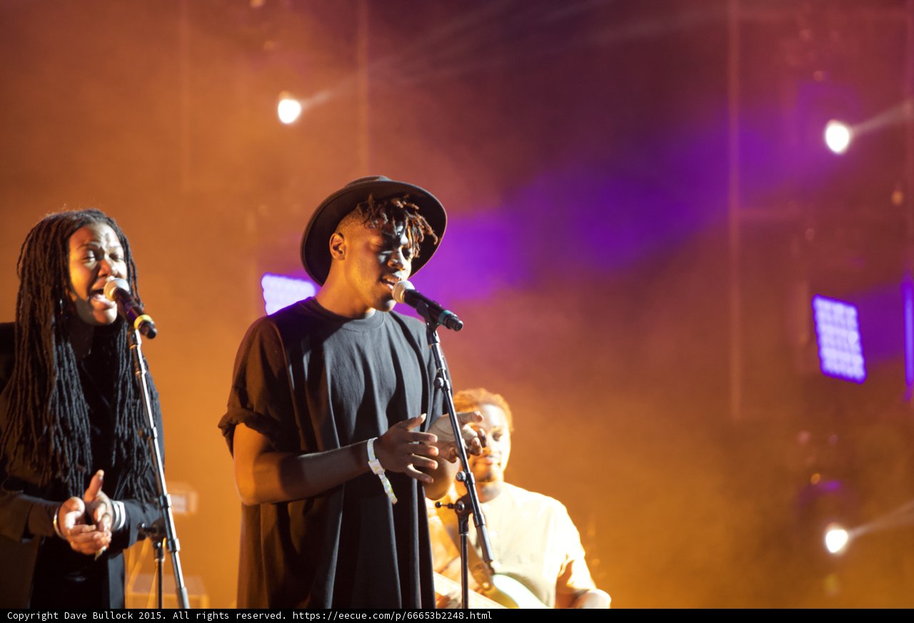 Solange Band Vocalist Hat Hand Gesture Dreadlocks Bassist Orange Purple Haze
