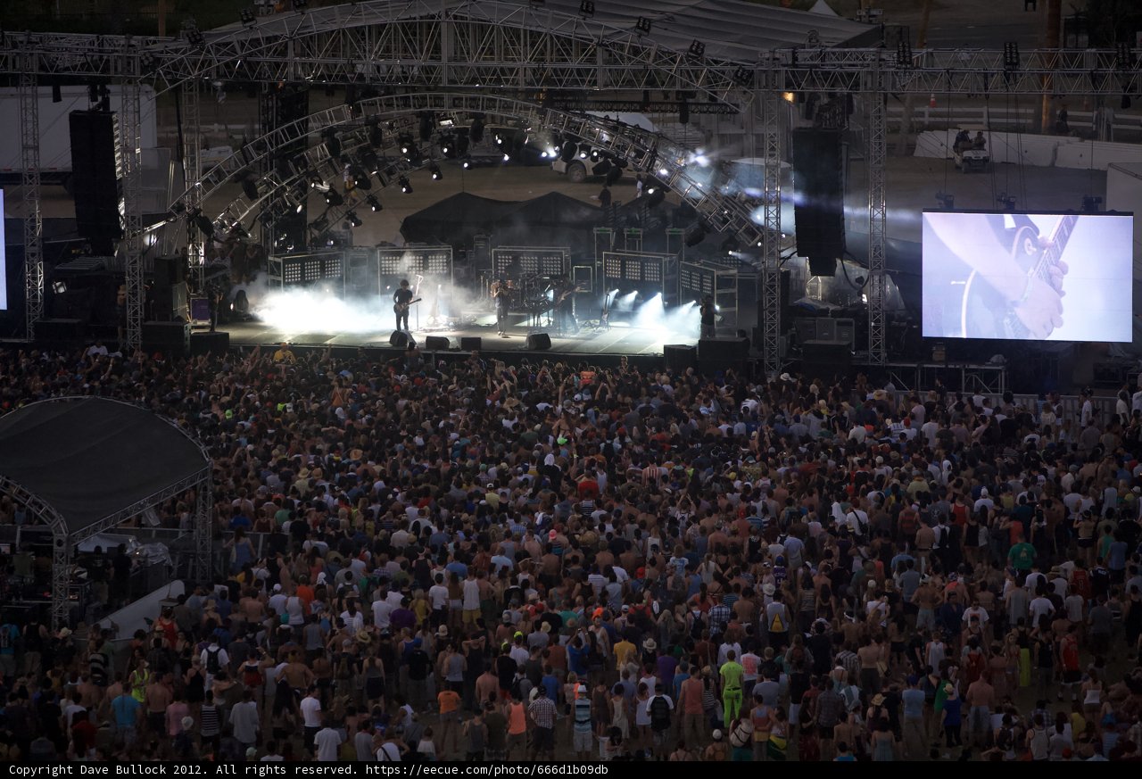 Euphoric Crowd Rocking Out at Coachella