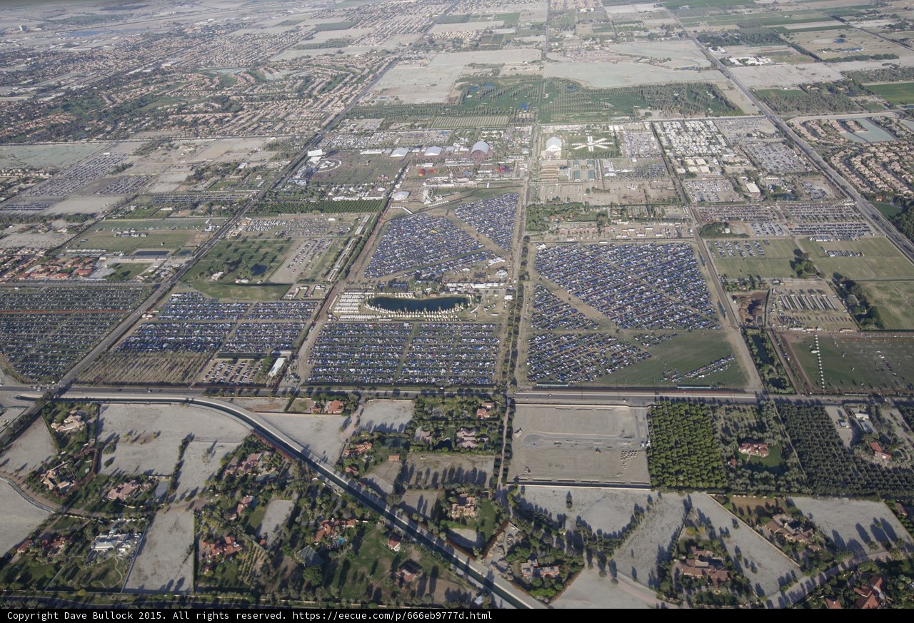 Aerial View of Indio's Grasslands