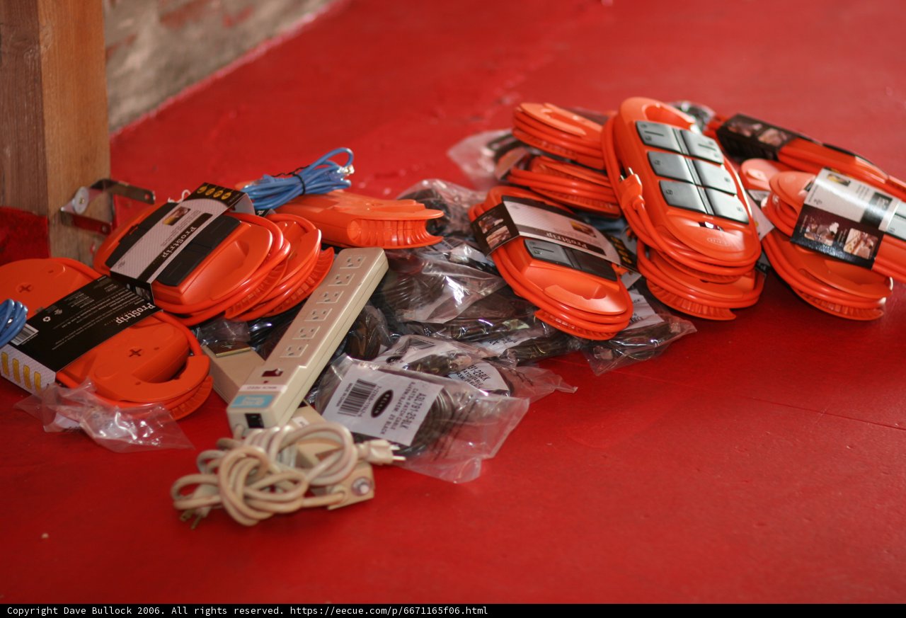 Tangle of Orange Wires