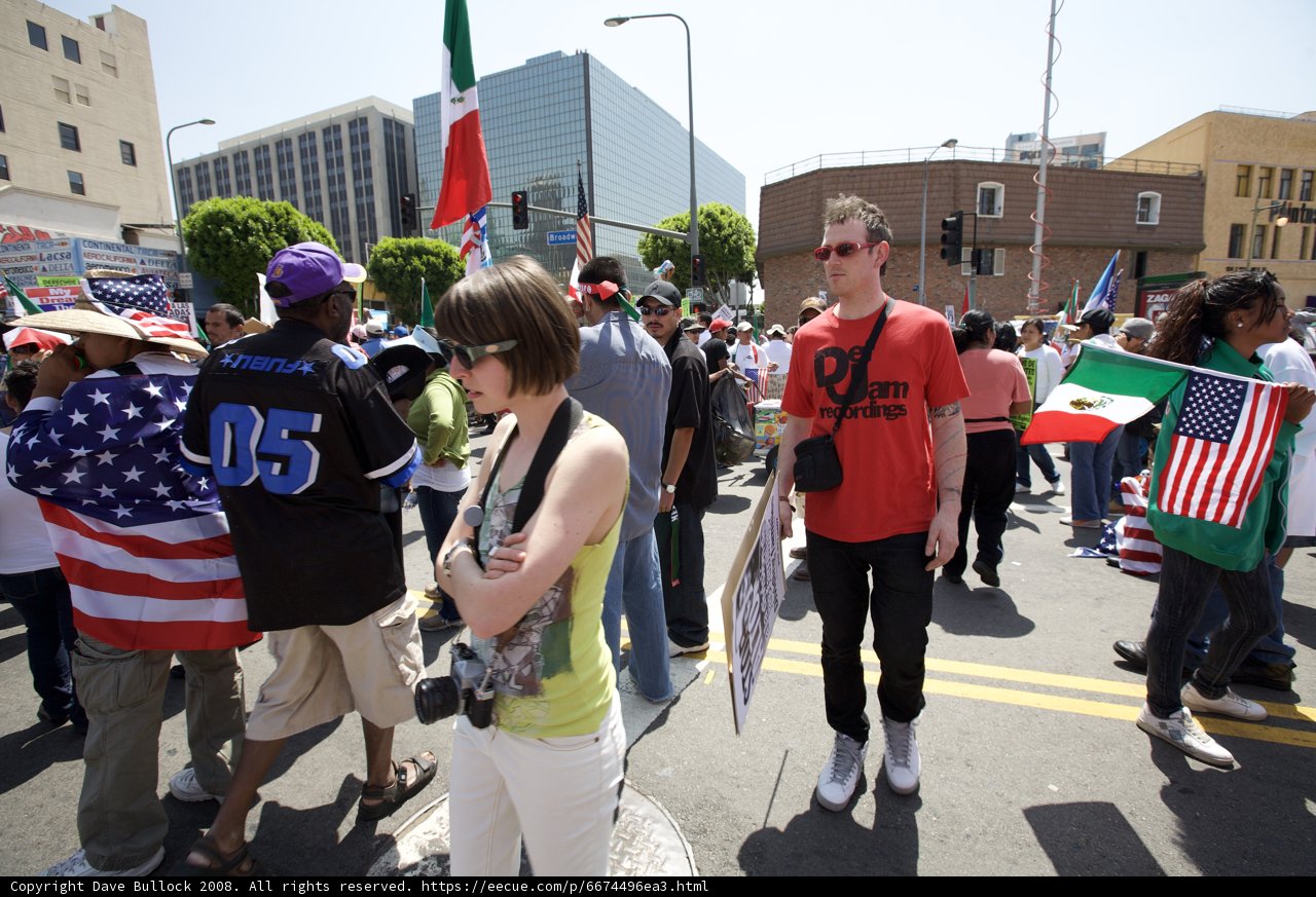Mayday Rally Parade in the Streets