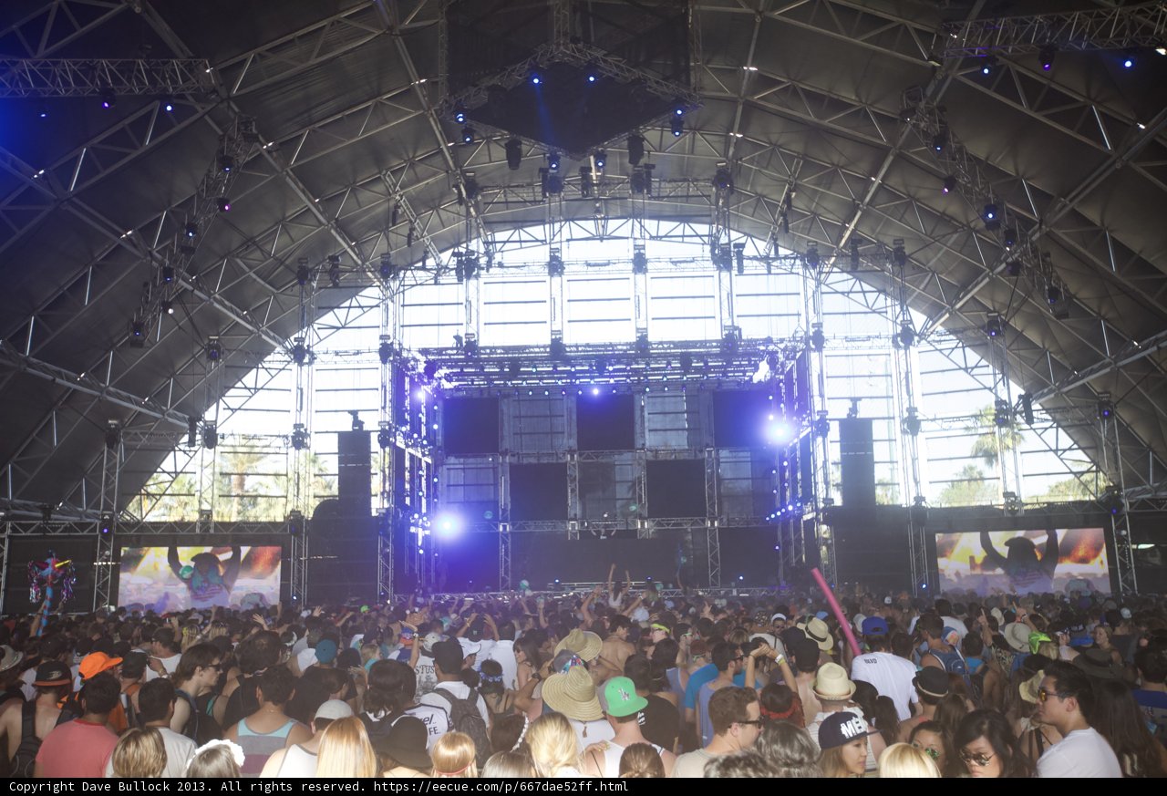 Aimee Song Blends in With the Coachella Crowd