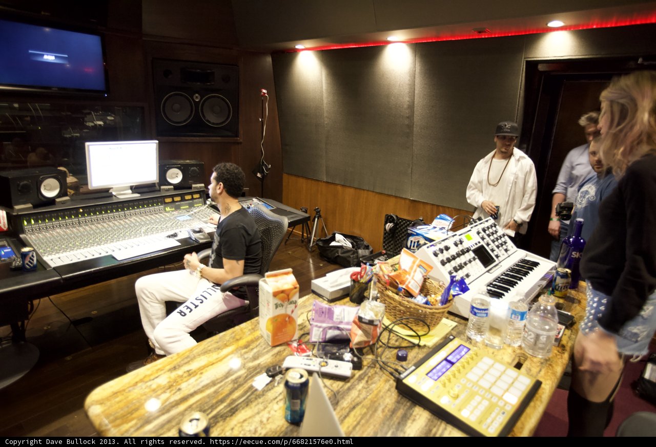 Recording Session with the Crew