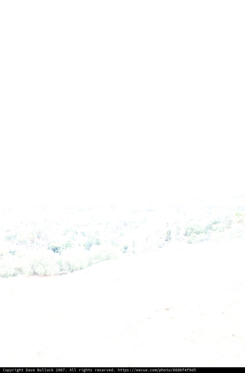 Flying Kite on a Foggy Beach