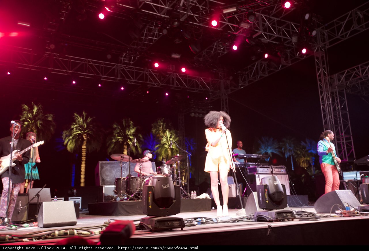 Solange and her band rocks the Coachella Stage