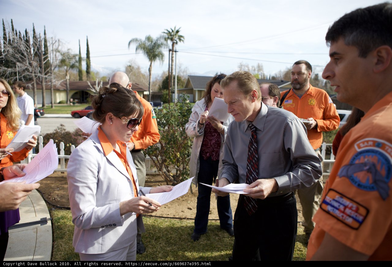 Orange Ties and Smiling Faces