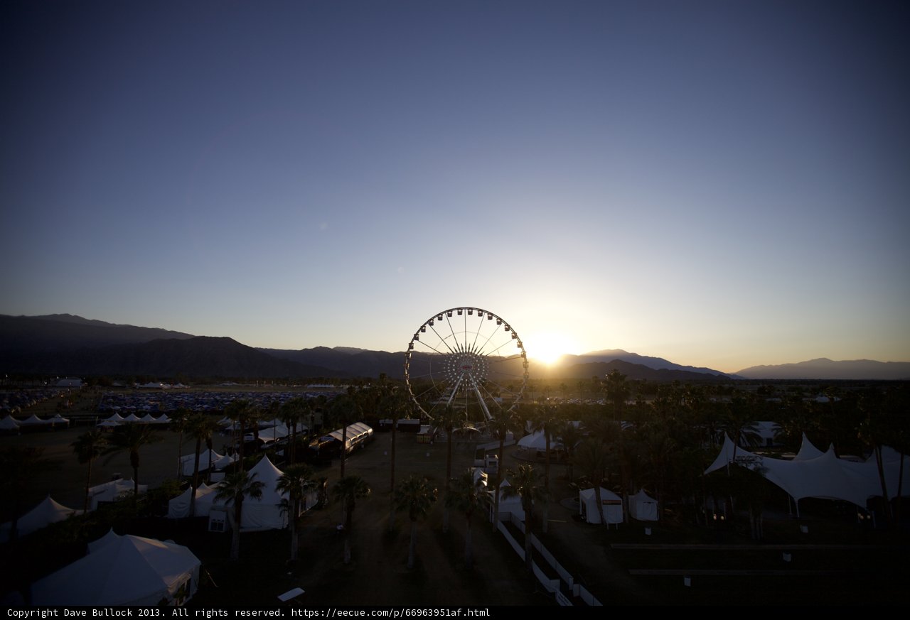 Sunset Delight at Coachella