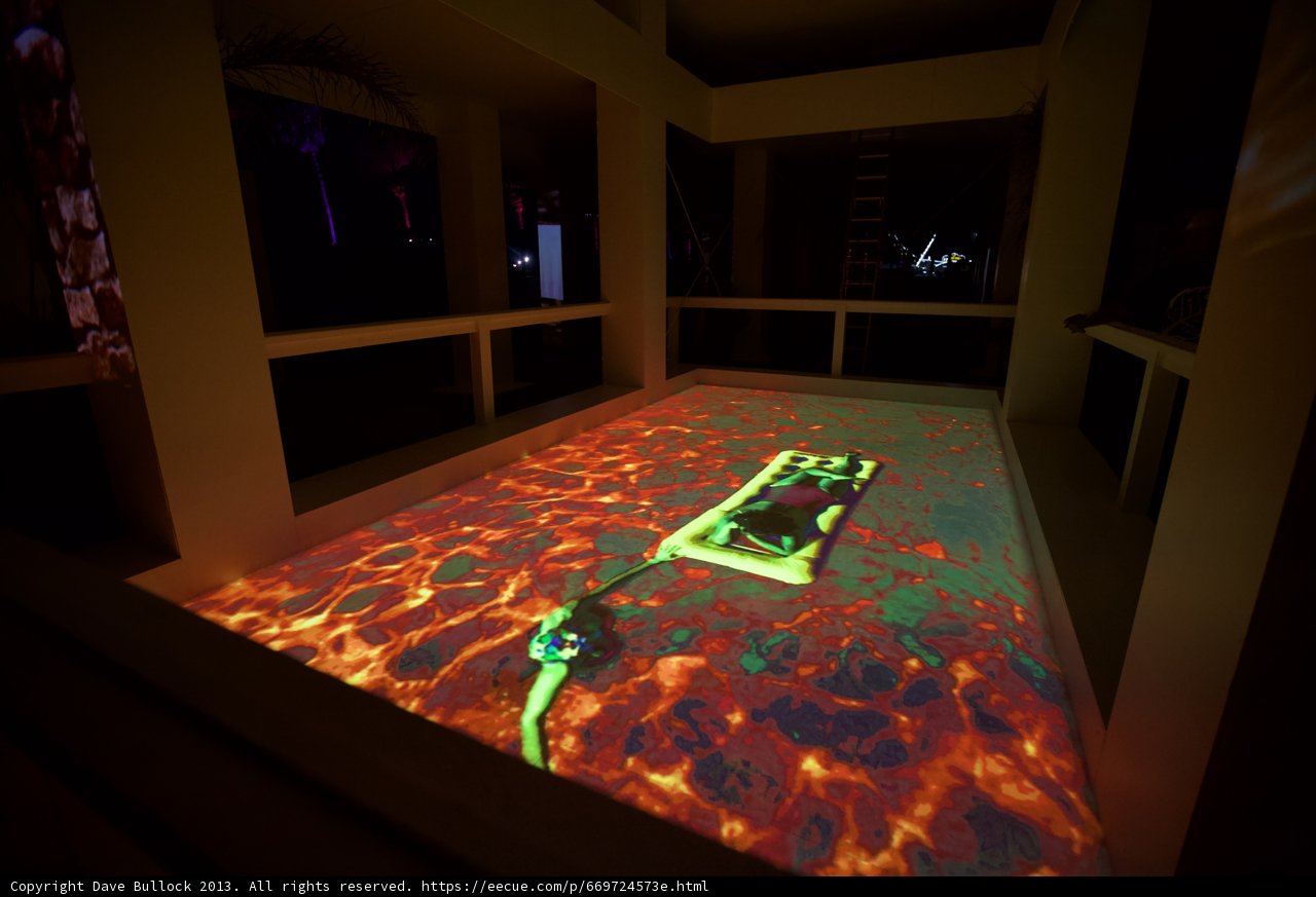 Illuminated Water Floors