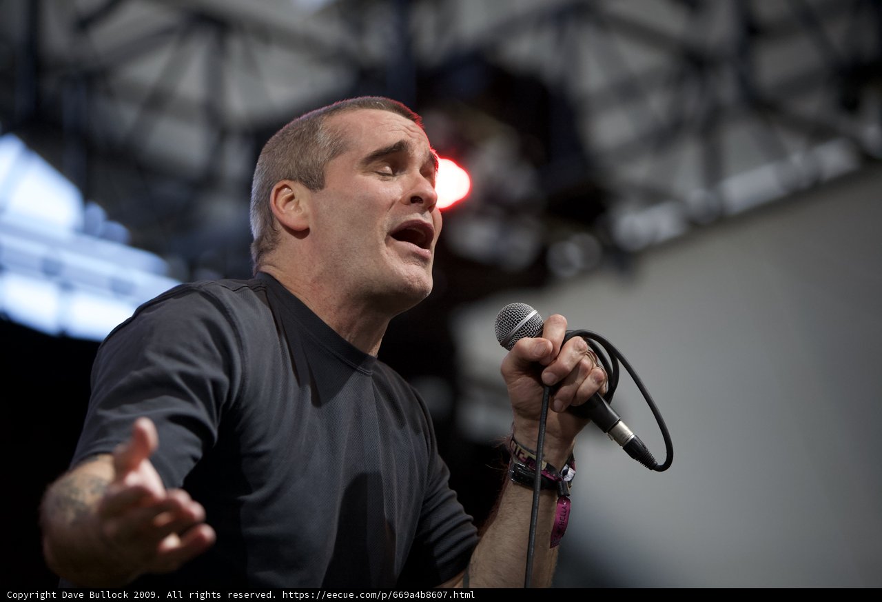Henry Rollins Rocks the Mic at Coachella 2009