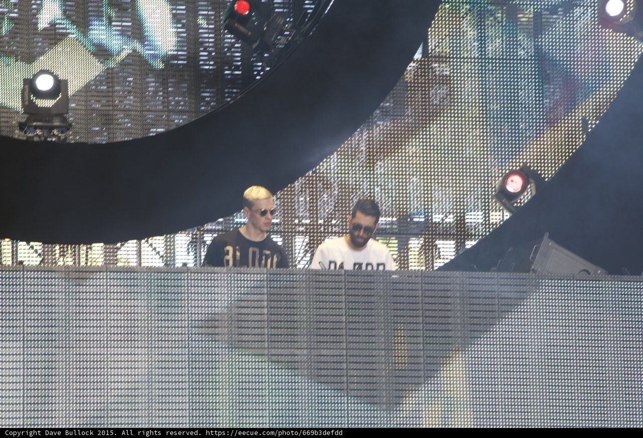 DJ Duo at Decks