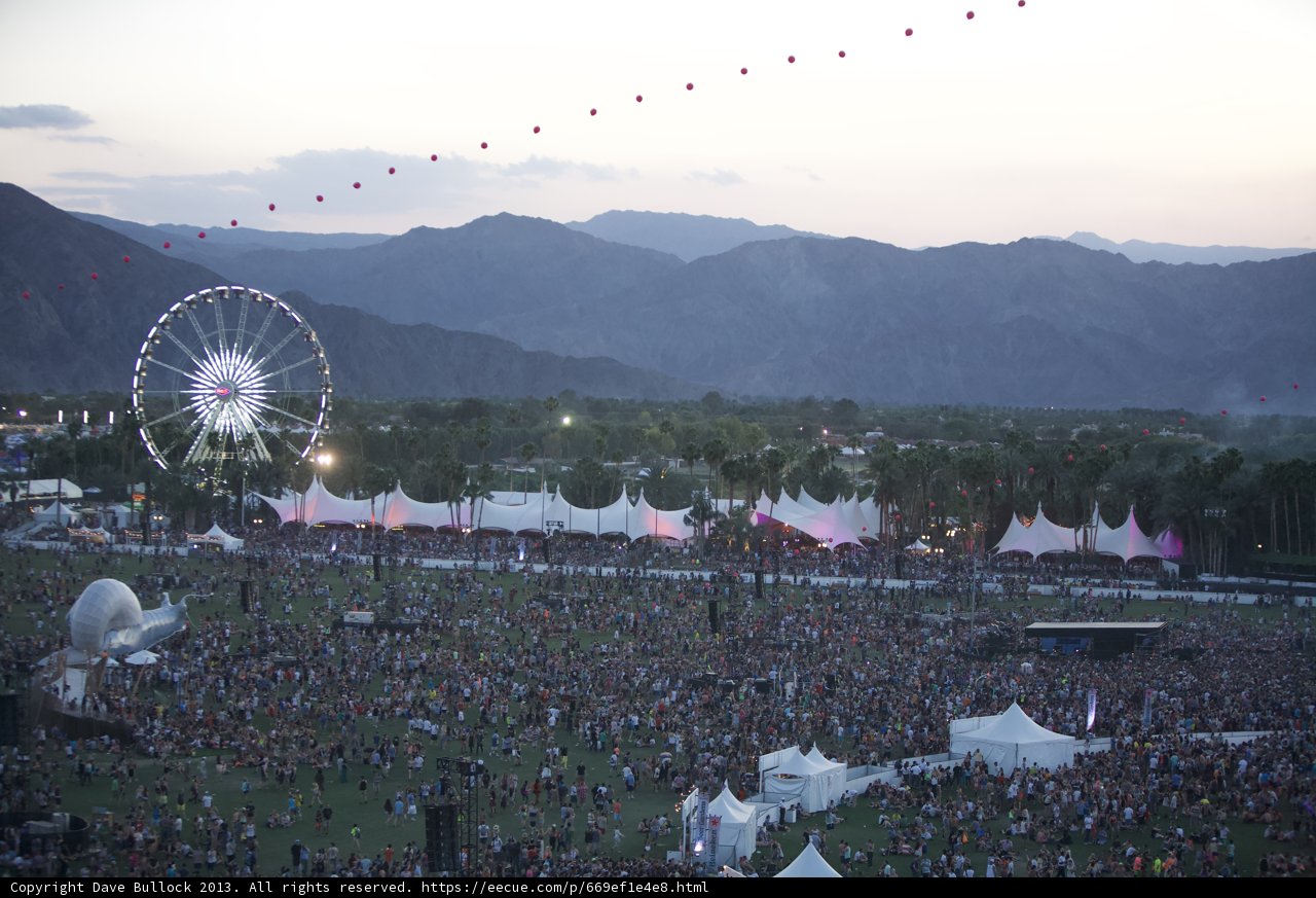 The Thrilling Ferris Wheel Ride at Coachella