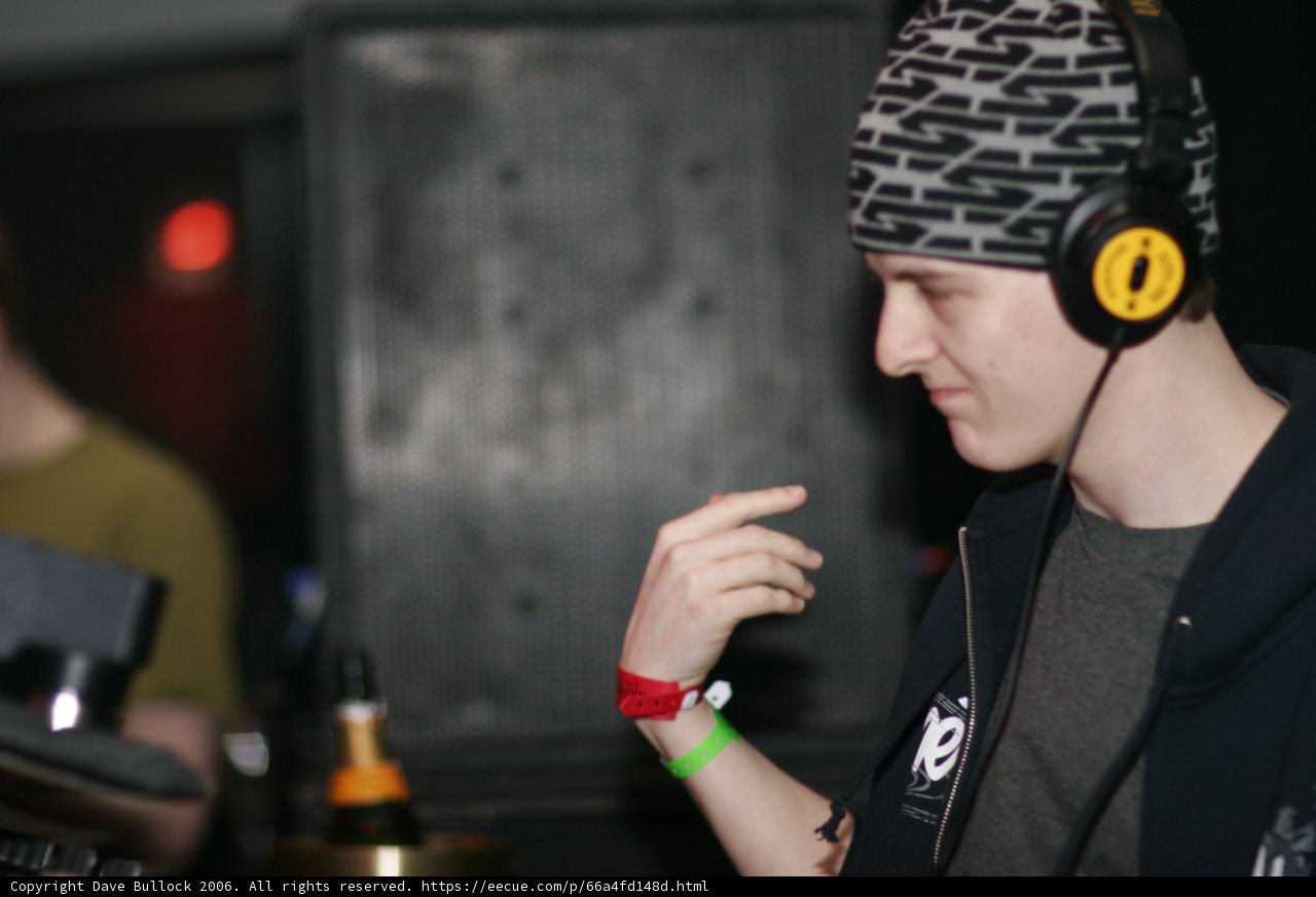 The Deejay in Black