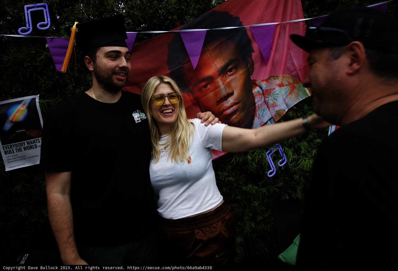 A Joyful Moment at Cam's Grad Party