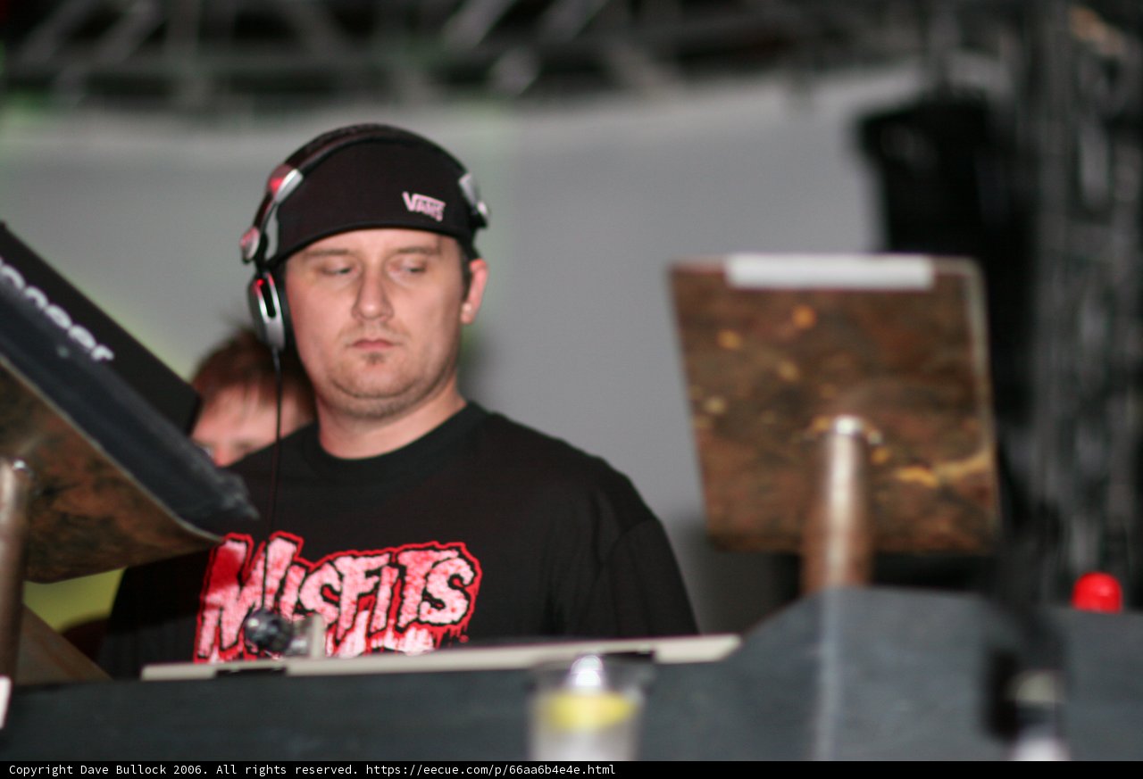 Deejay in Black Shirt