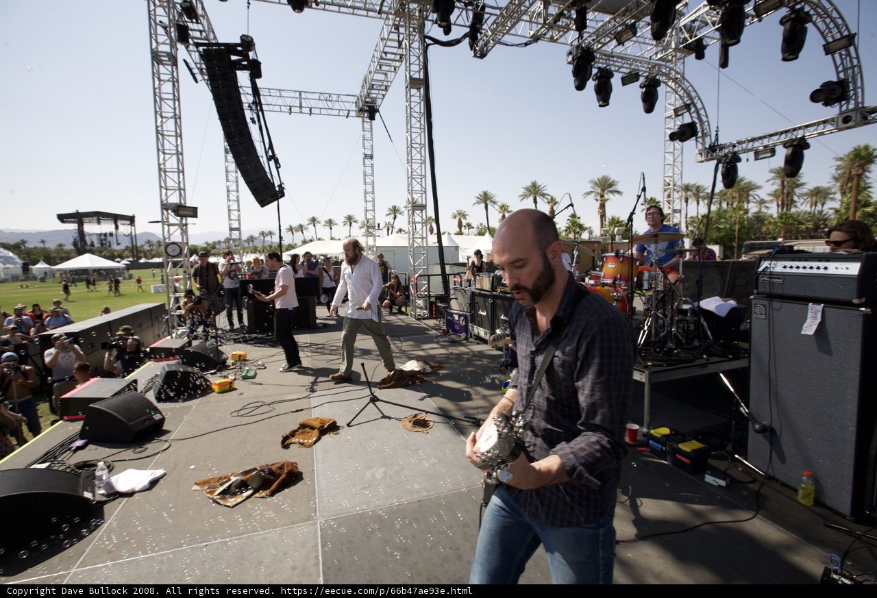 Guitarist Takes the Stage with Four-Legged Friend