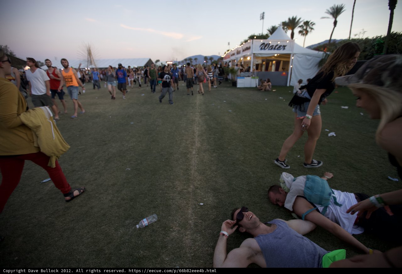 Chillaxing at Coachella