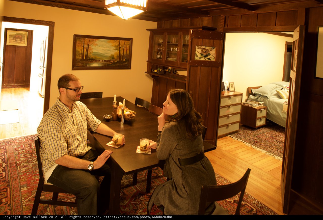 Intimate Candlelit Dinner for Two at Home