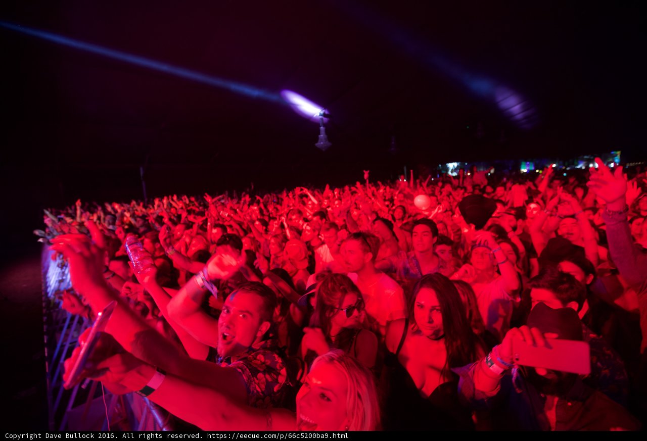 Red Hot Nightclub Crowd