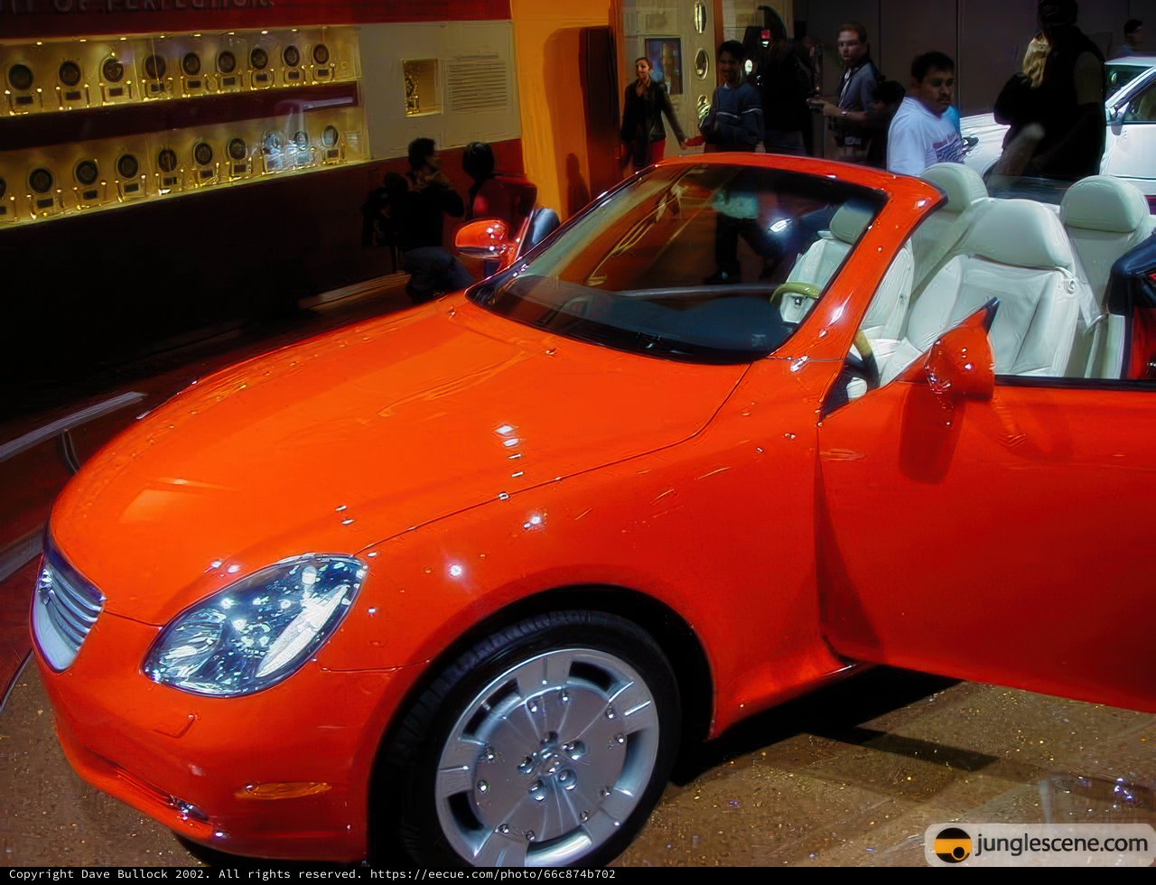Sleek and Sporty Convertible on Display at LA Auto Show