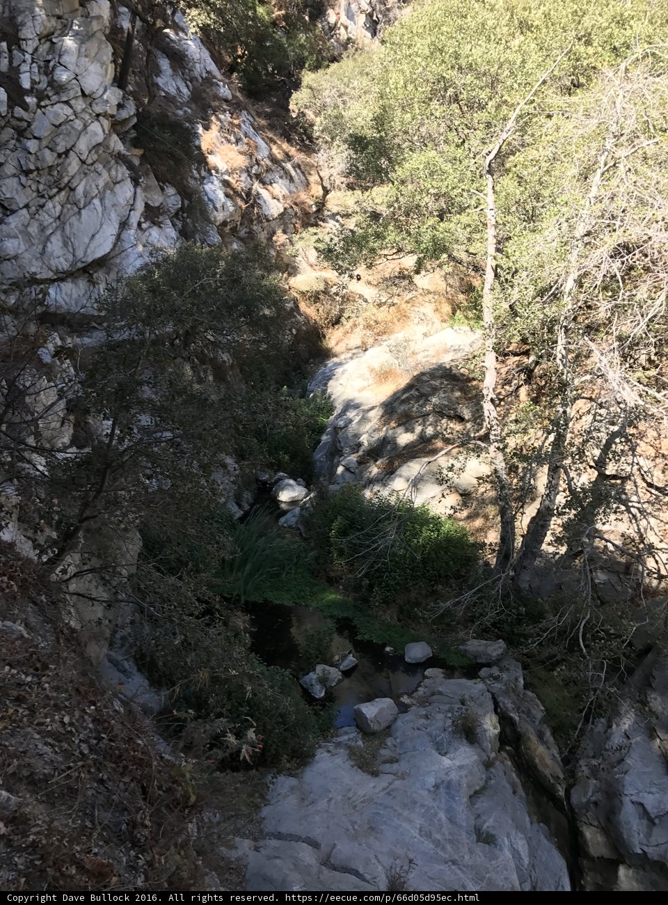 A Serene Stream through a Rocky Canyon