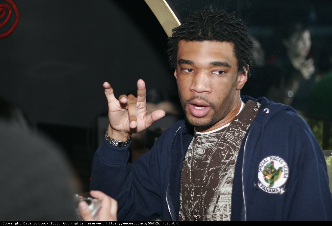 Blue Hoodie on Chris L