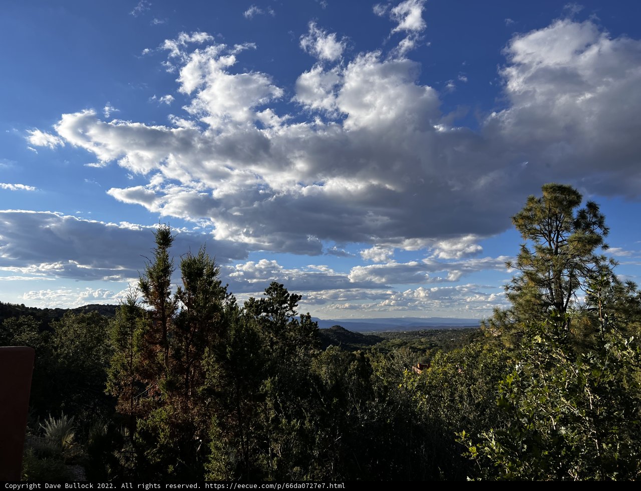 Majestic View of Mountain and Clouds