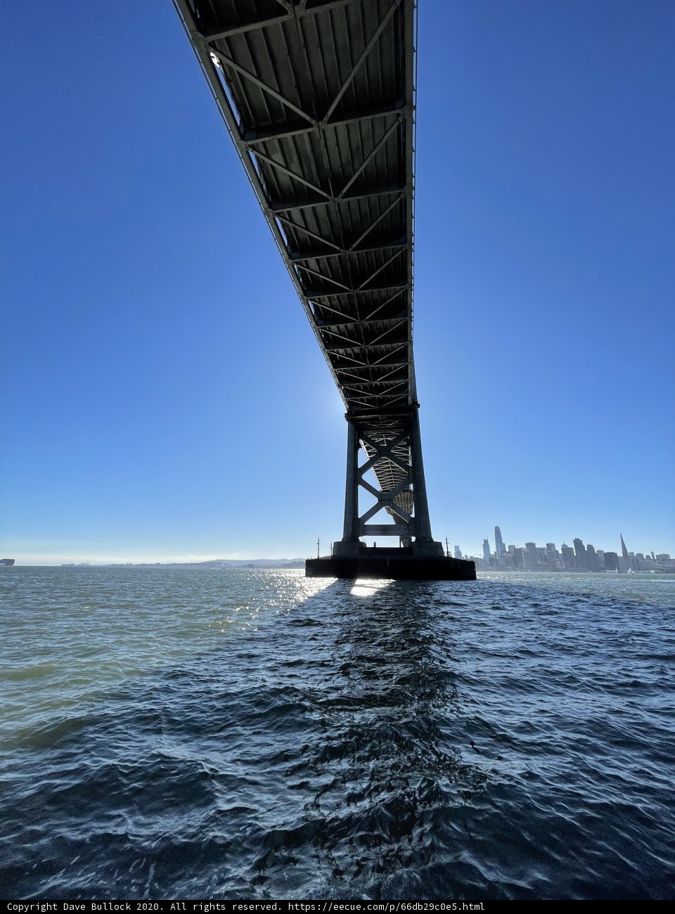 Majestic Bay Bridge over San Francisco Bay