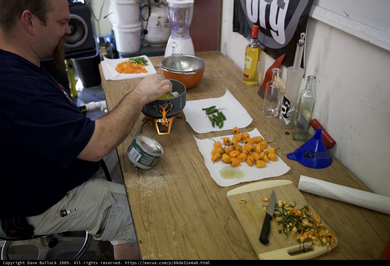Kitchen Preparations with Flea F