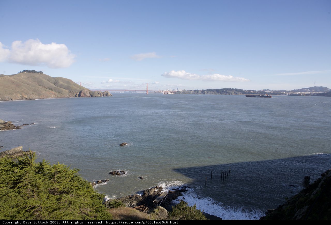 Golden Gate Bridge Promontory View