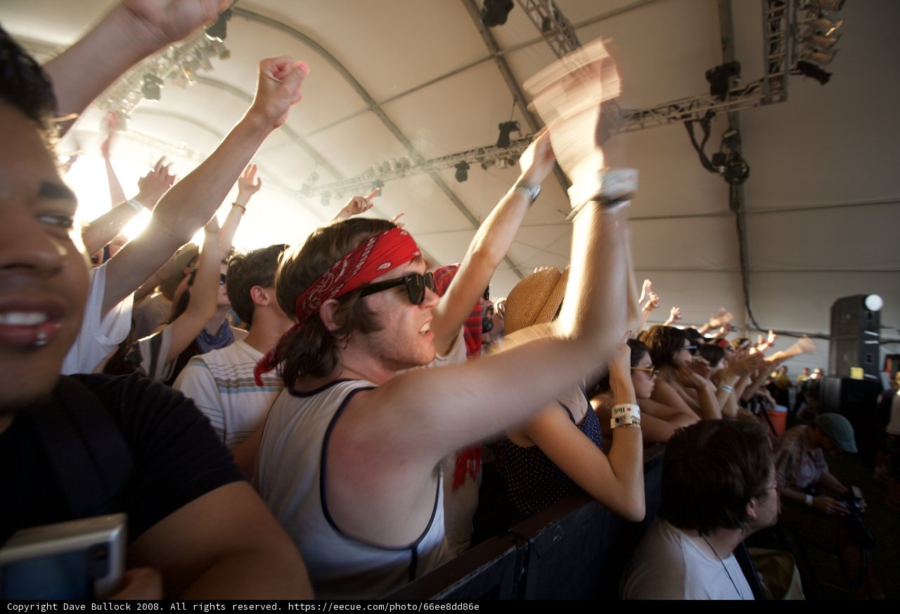 Hands Up at Coachella