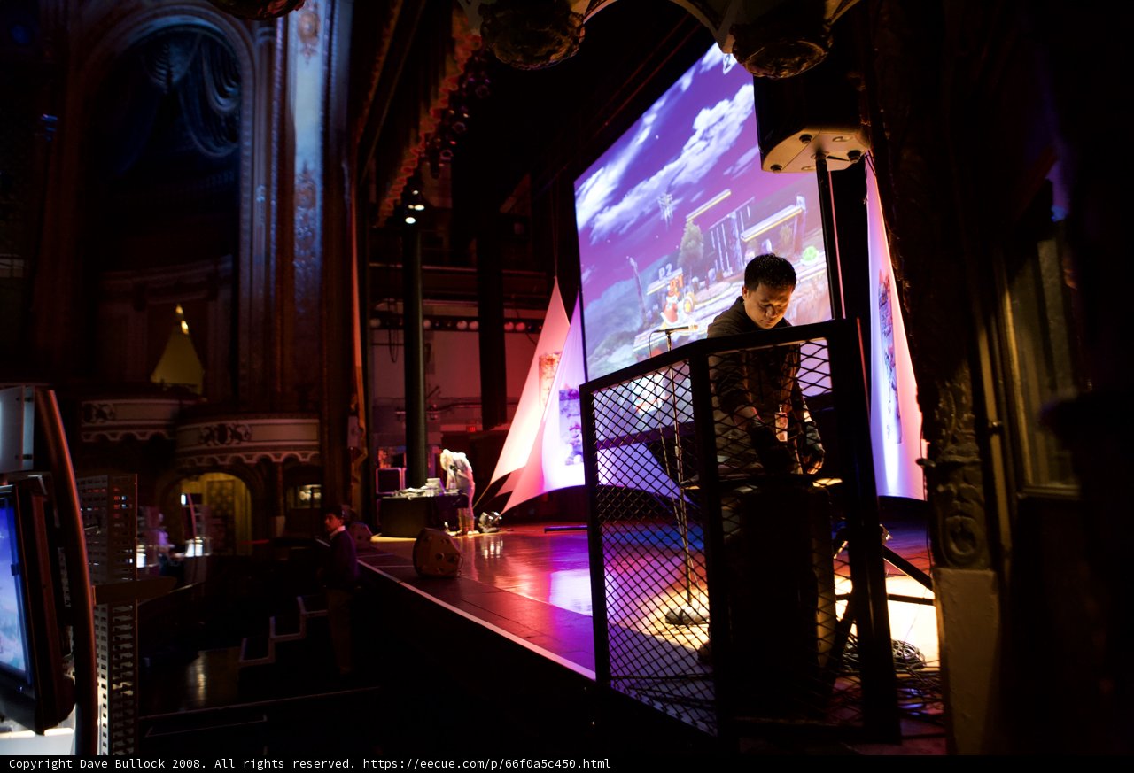Keynote presentation on consumer electronics at Orpheum