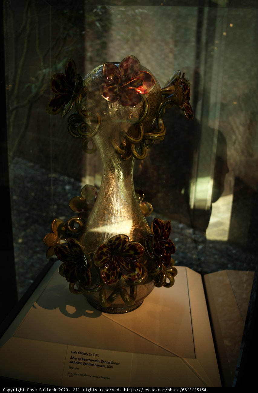 Bronze Embrace: Floral Elegance in Pottery