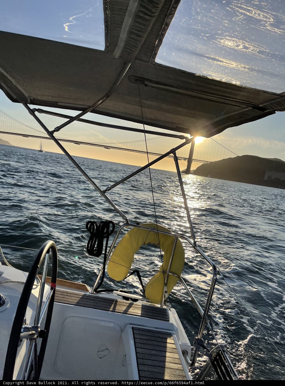 Sunset Sailboat Ride on San Francisco Bay