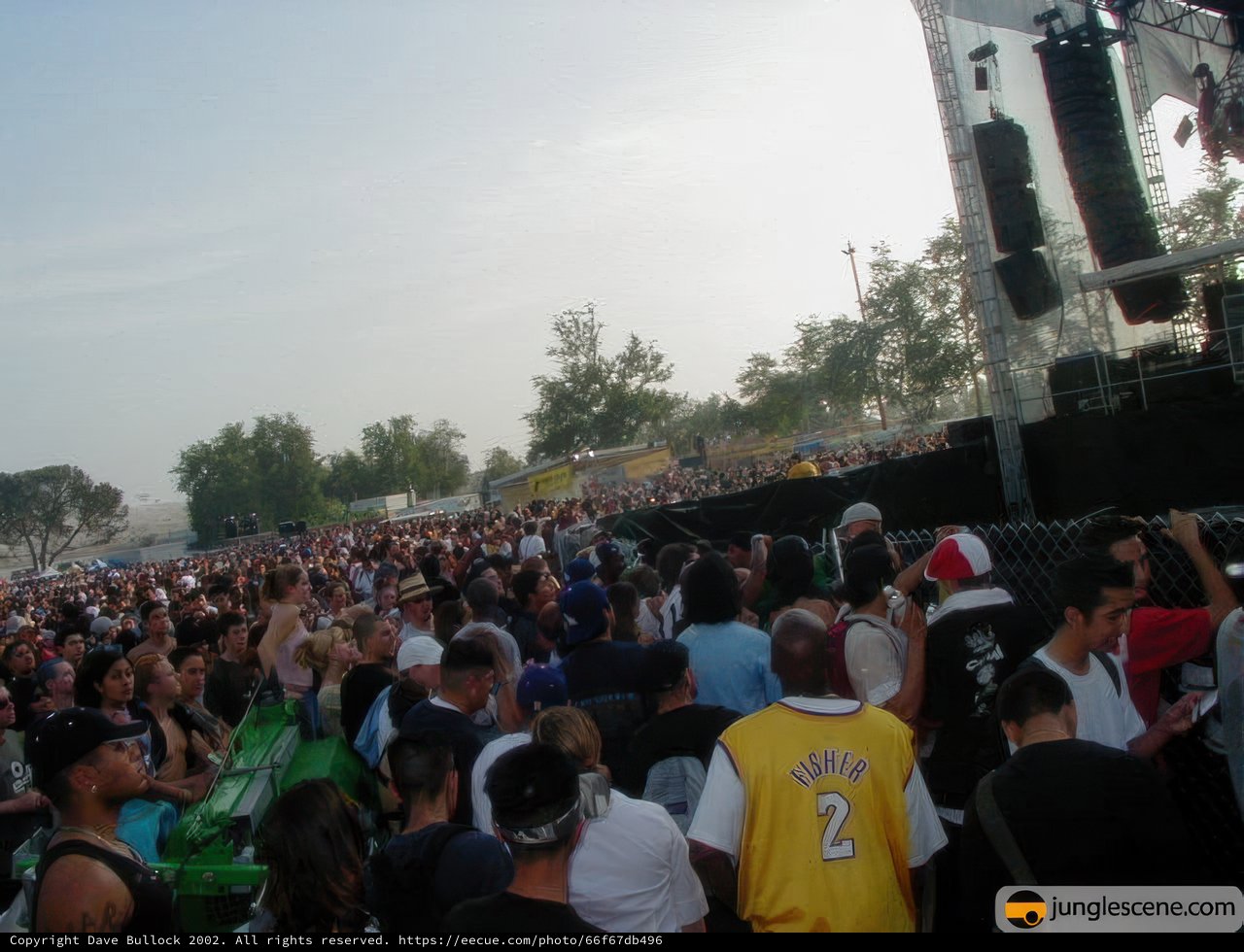 Jam-packed Crowd at Audiotistic 2002