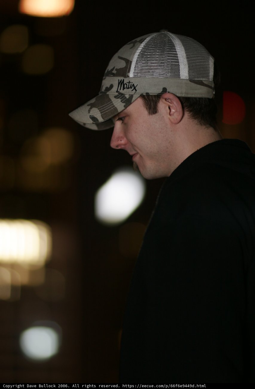 Cap on a Man