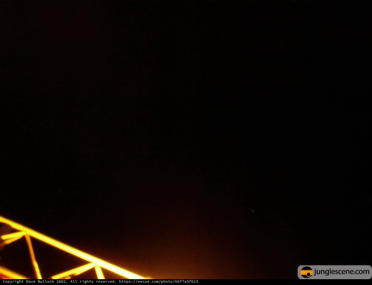 Blazing Bright in the Night Sky