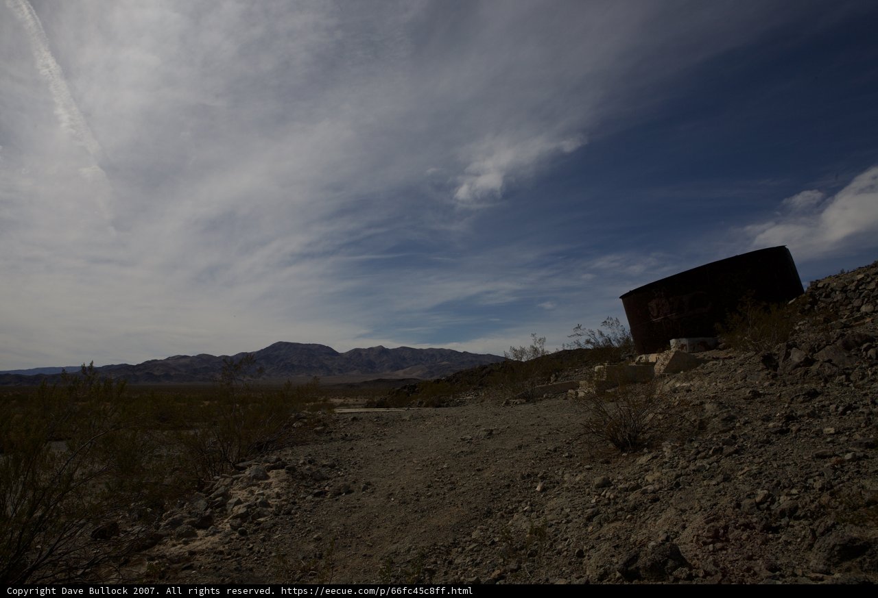 Desert Water Storage