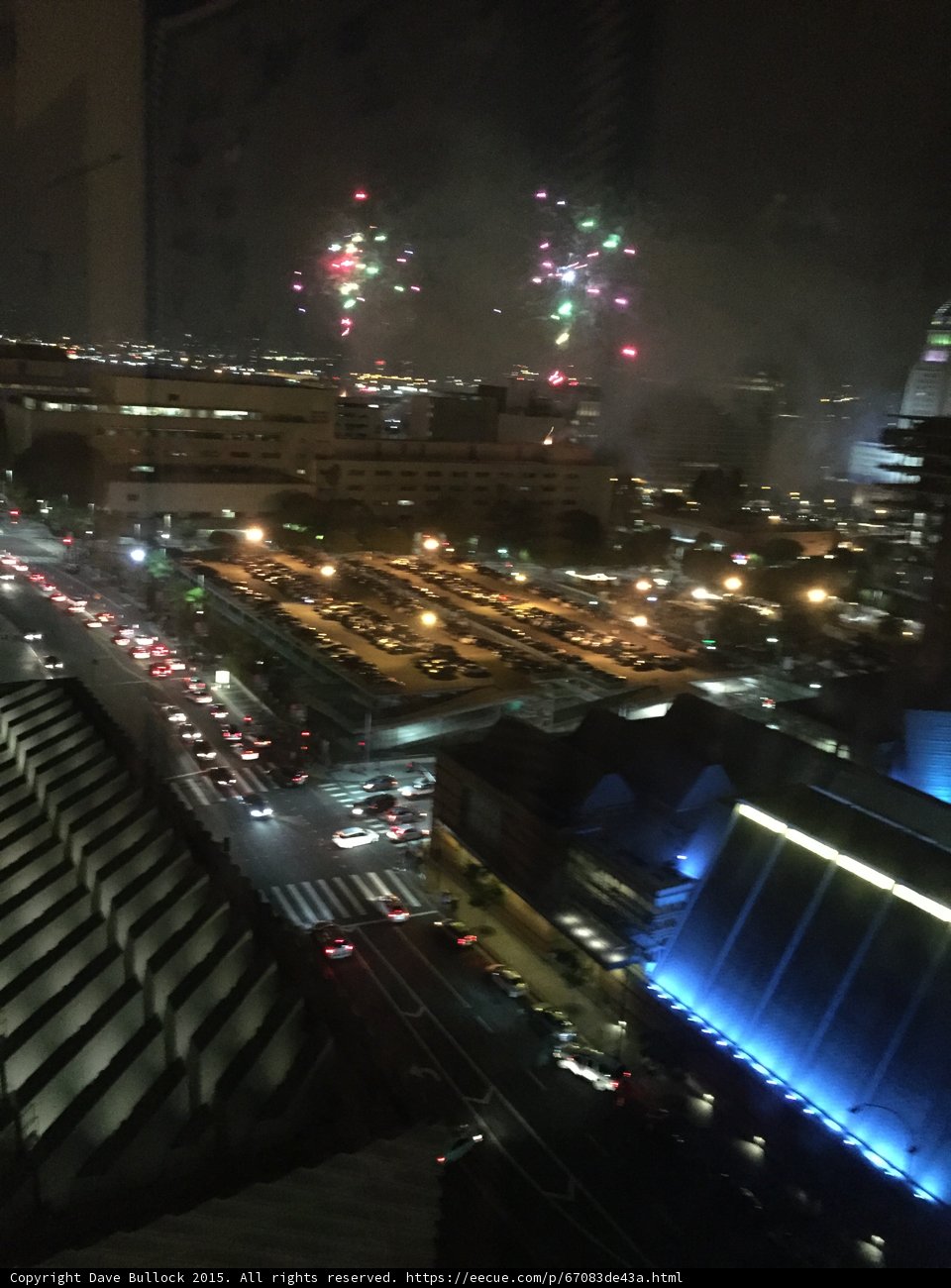 Multicolor Fireworks DTLA