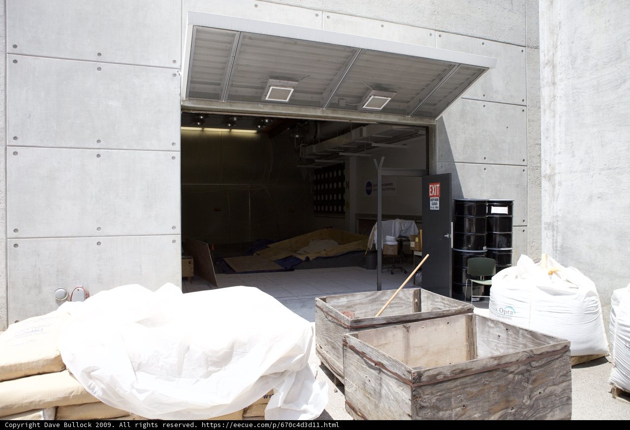 Concrete Shelter with Large Door