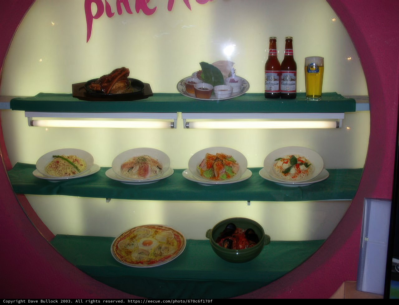 Pink Moji Food Court Delights
