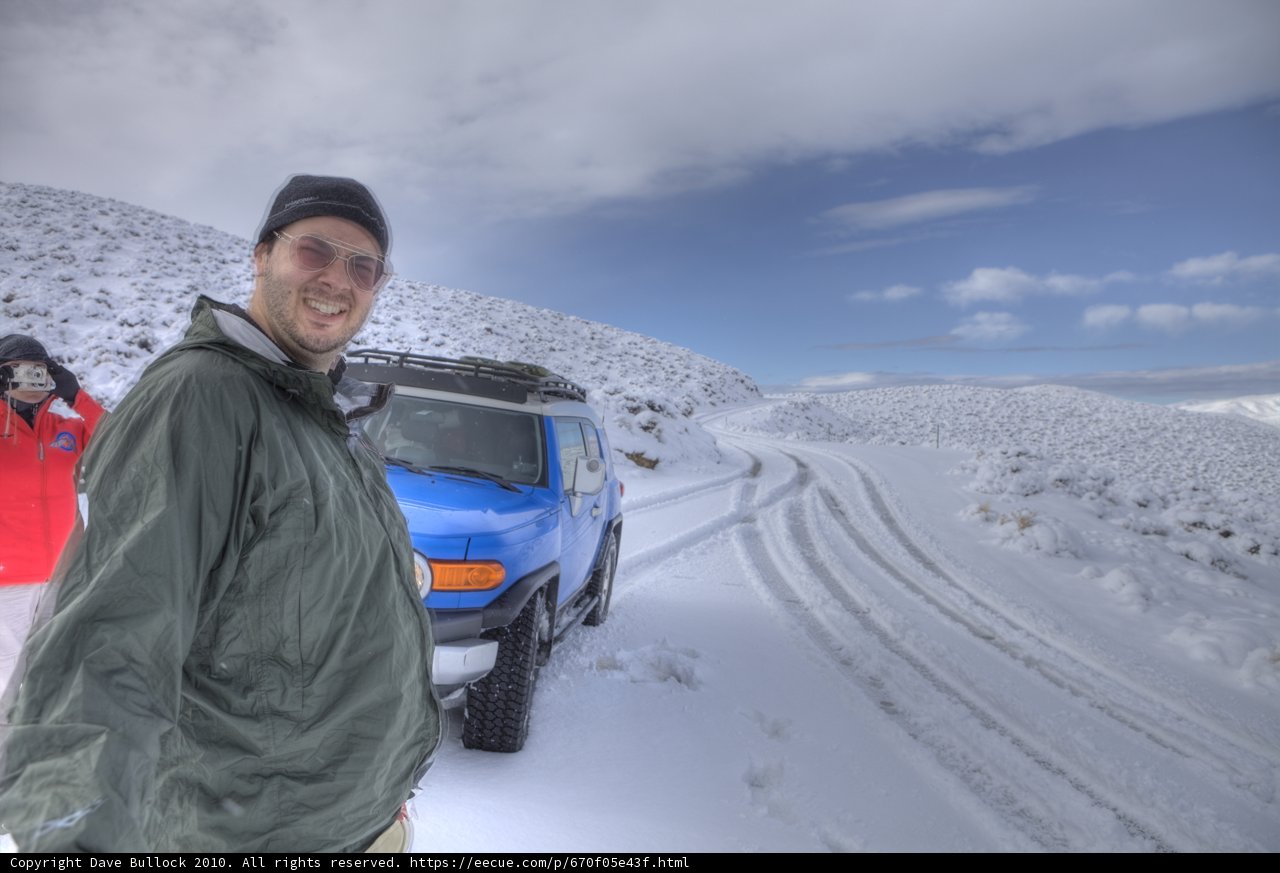 Winter Adventure with Blue Truck
