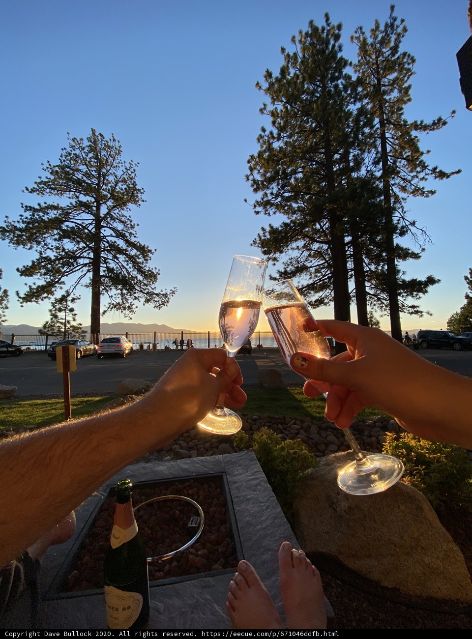 Sunset Toasting