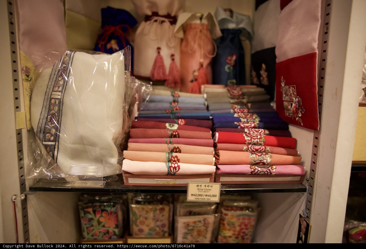 Exquisite Fashion Display in a Korean Boutique, 2024