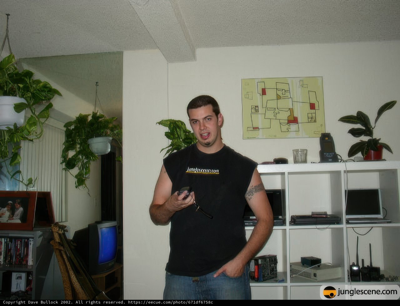 Remote Control in Hand