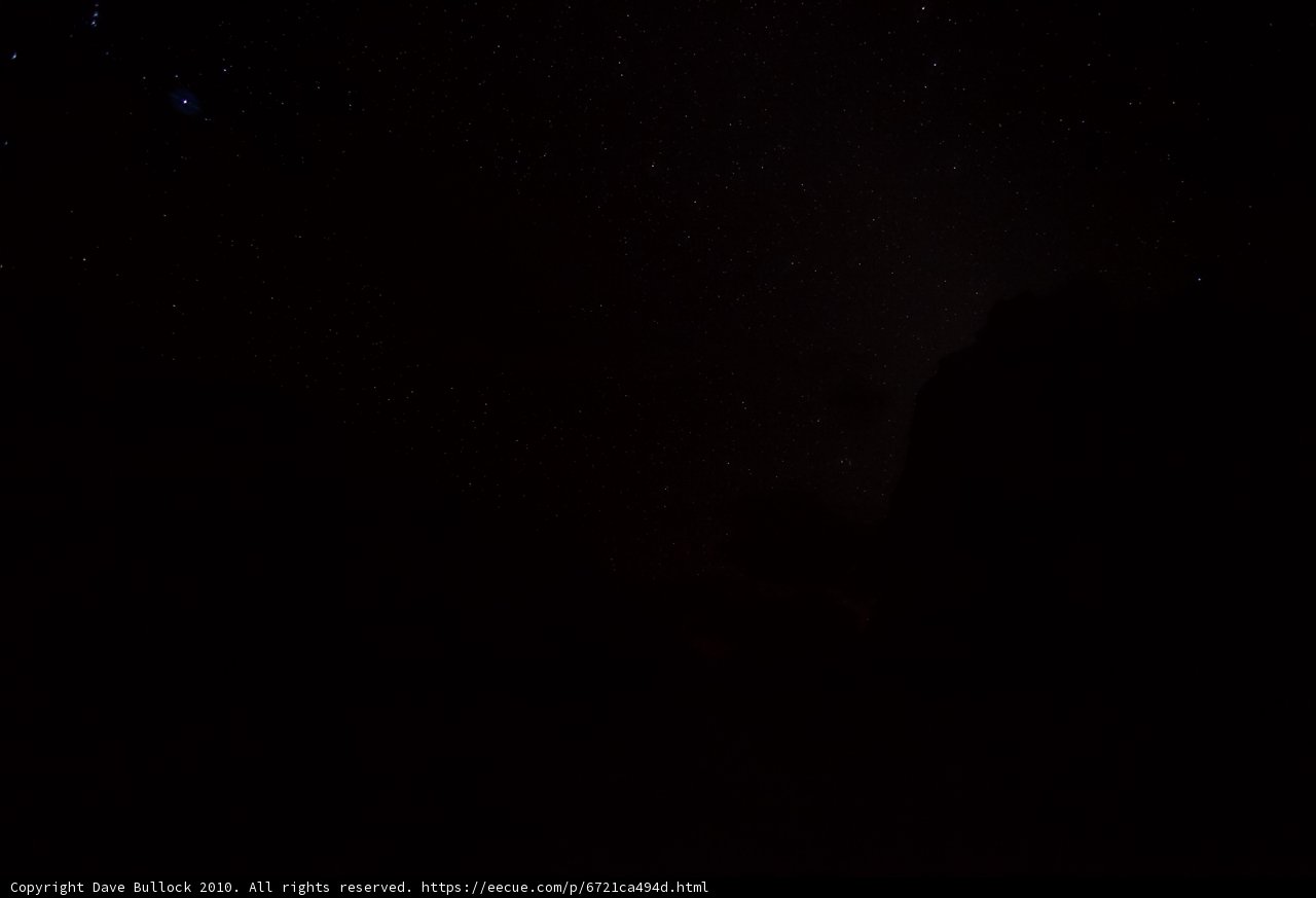 Under a Starry Sky