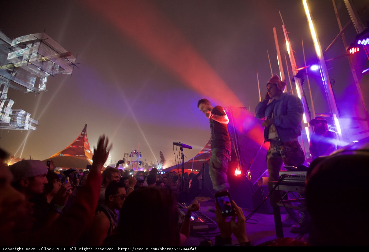 Rocking the Night Away at Coachella