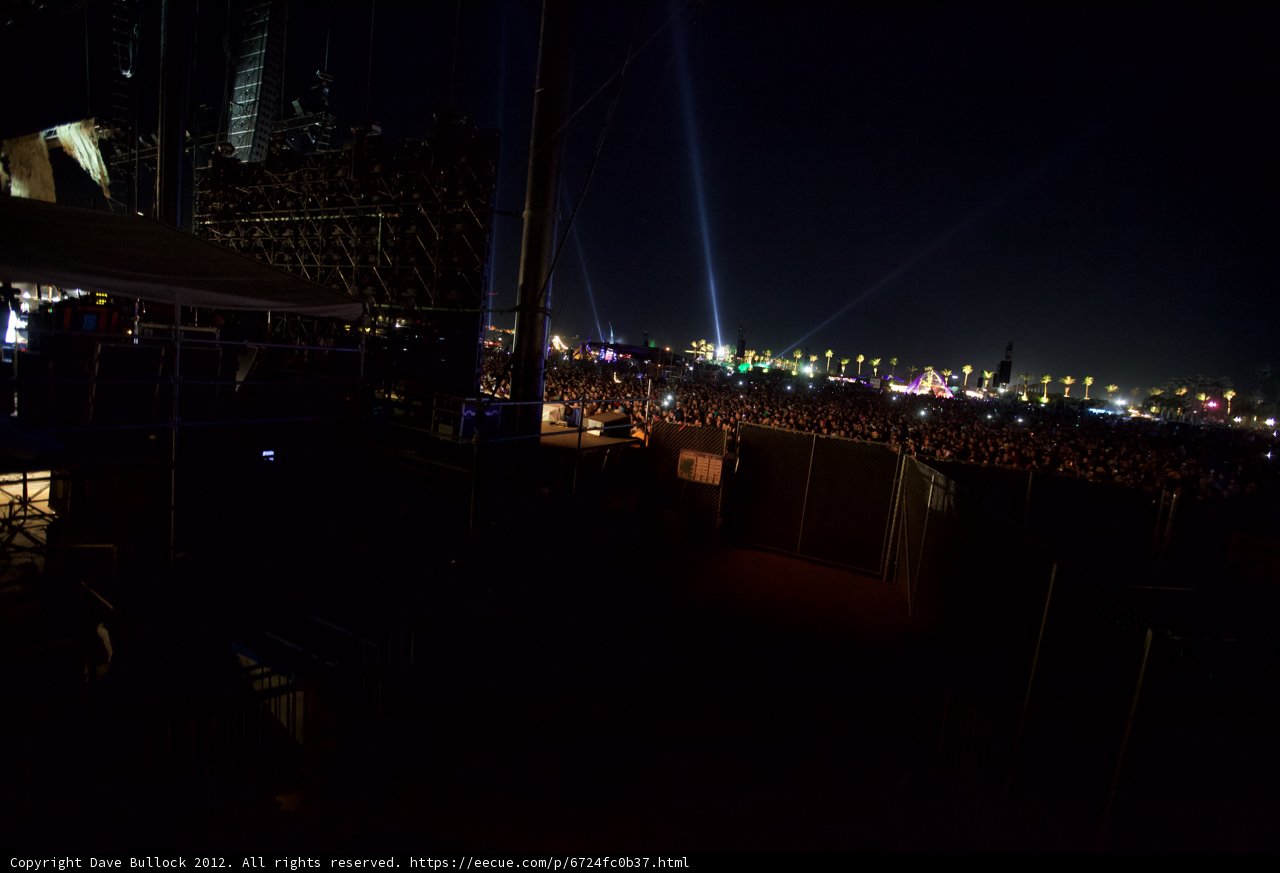 Bright Lights and Big Crowd at Coachella 2012