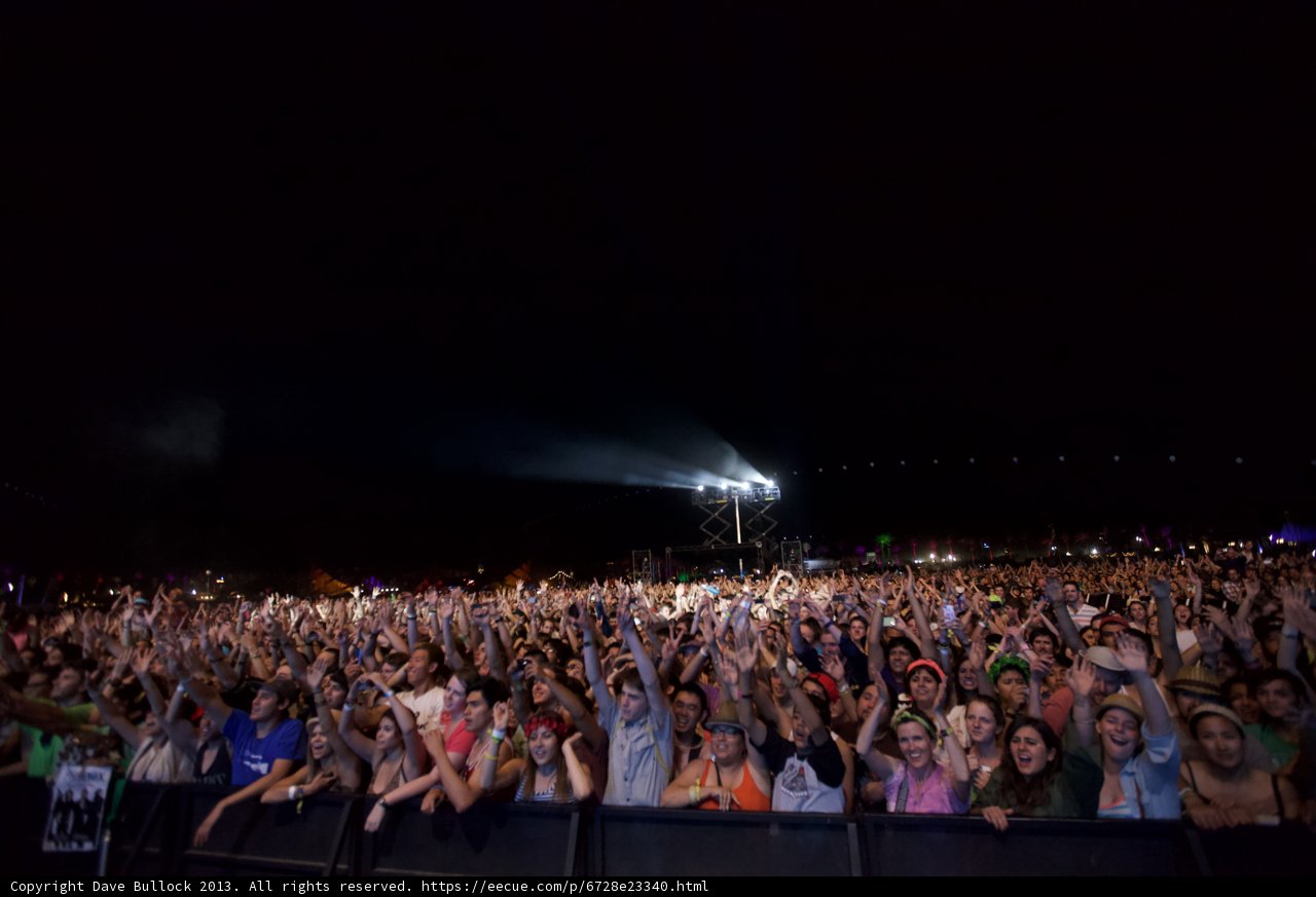 Electrifying Crowd at Coachella