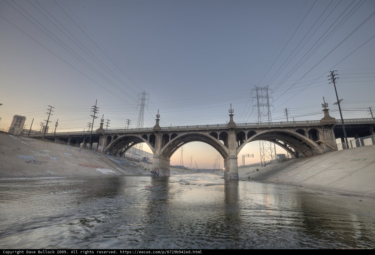 Towering Over the LA River