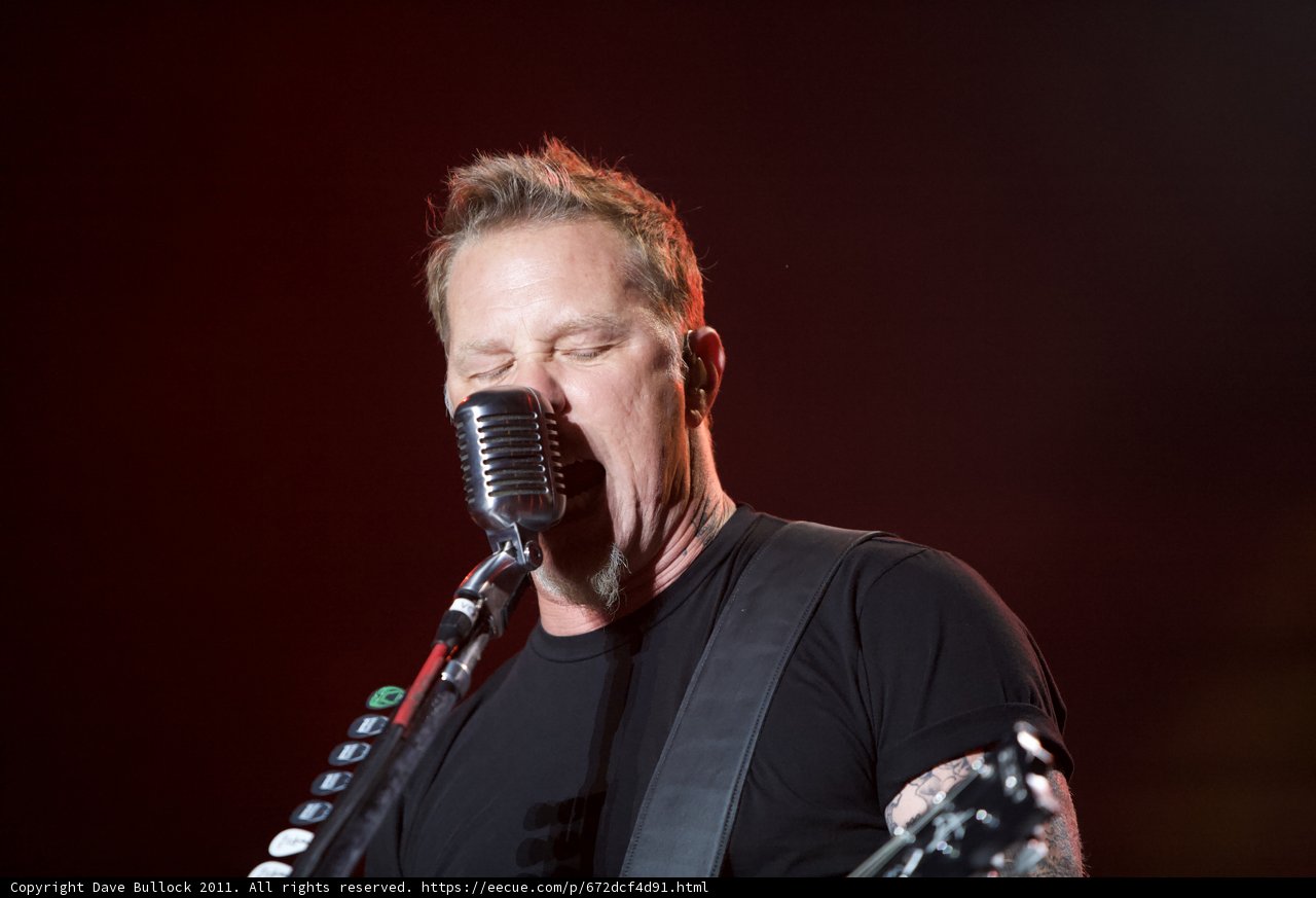 James Hetfield Rocks Big Four Festival with Electrifying Performance
